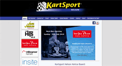 Desktop Screenshot of kartsportnelson.co.nz
